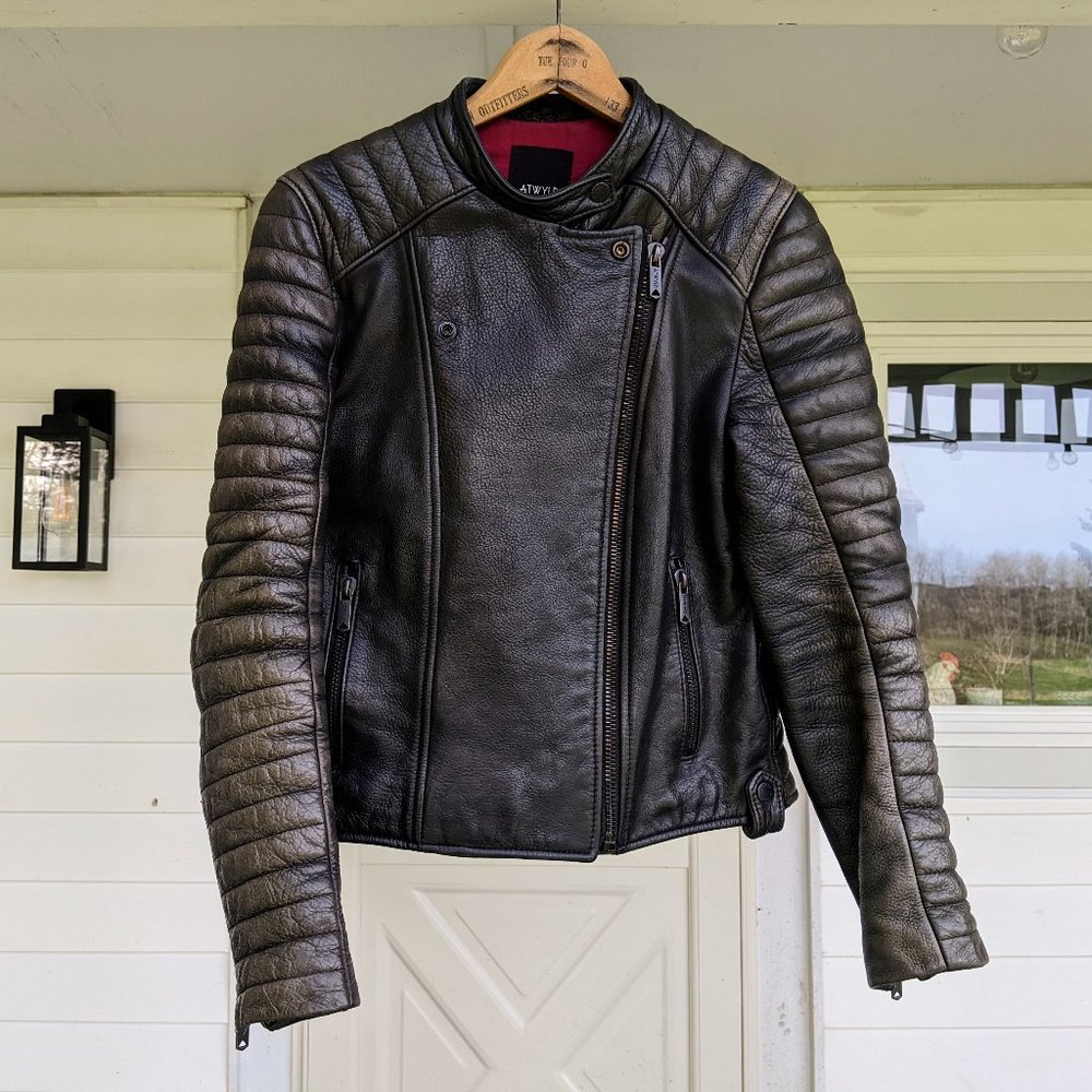 Atwyld Alltime 2.0 Moto Jacket | women's small | black